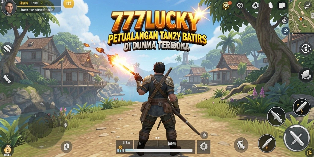 Tampilan gameplay seru dalam dunia terbuka 777LUCKY.