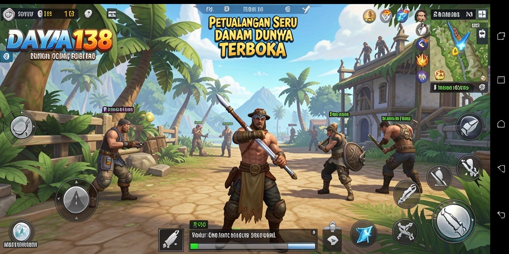 Gameplay DAYA138 yang menampilkan kebebasan eksplorasi dalam dunia terbuka.