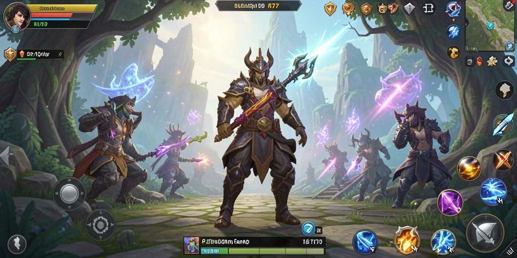 Tampilan gameplay RPG GT777 yang menakjubkan dan mendalam.