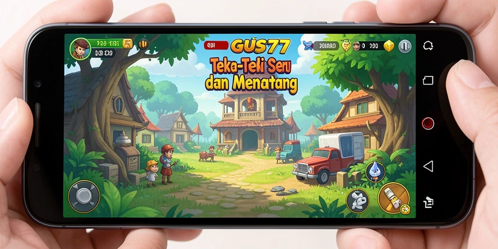 Tampilan gameplay menantang dengan teka-teki menarik di GUS77.