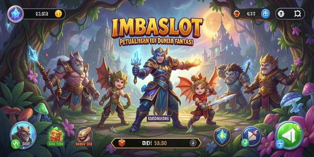 Gambaran gameplay yang menakjubkan dari IMBASLOT.