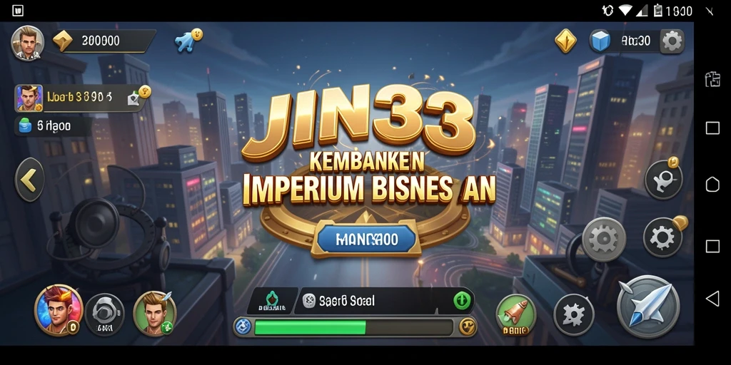 Tampilan gameplay JIN33 yang menakjubkan dalam pengelolaan bisnis.