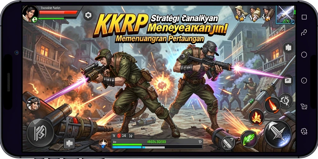 Gambaran menegangkan dari pertempuran strategis dalam KKRP.