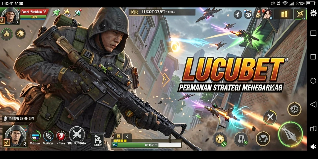Tampilan menarik dari gameplay LUCUBET yang menantang.