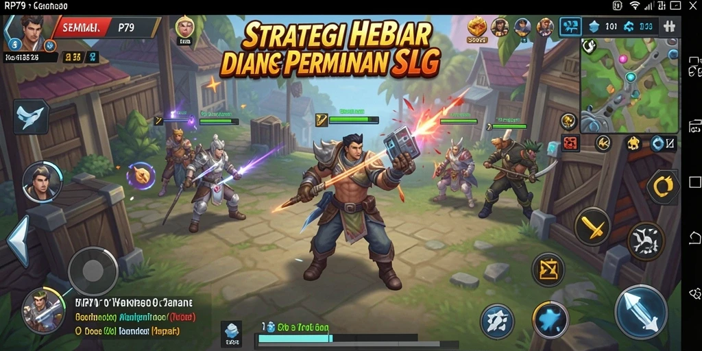 Tampilan gameplay seru dan menantang dalam RP79.