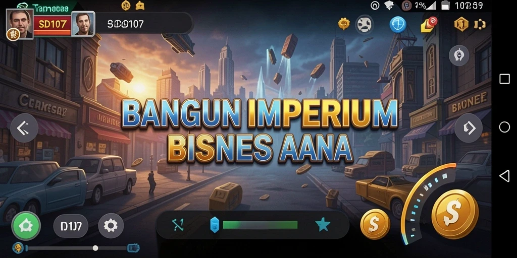 Tangkapan layar menampilkan gameplay mendalam di SD107.