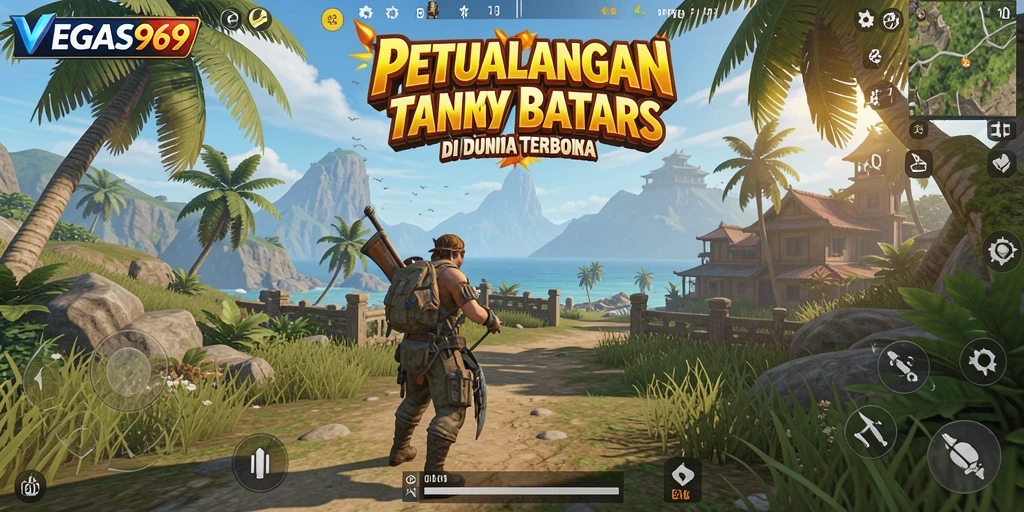 Tampilan gameplay seru di dunia terbuka VEGAS969.